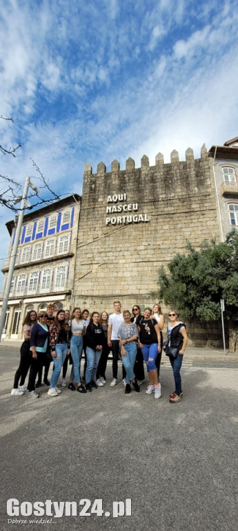 Ekonomiści z ZSZ w Gostyniu wrócili z Portugalii