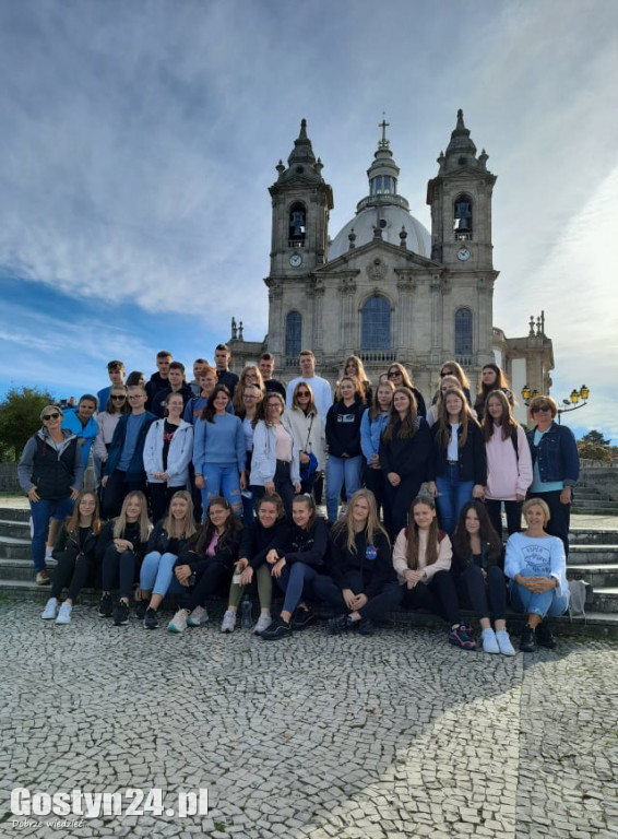 Ekonomiści z ZSZ w Gostyniu wrócili z Portugalii