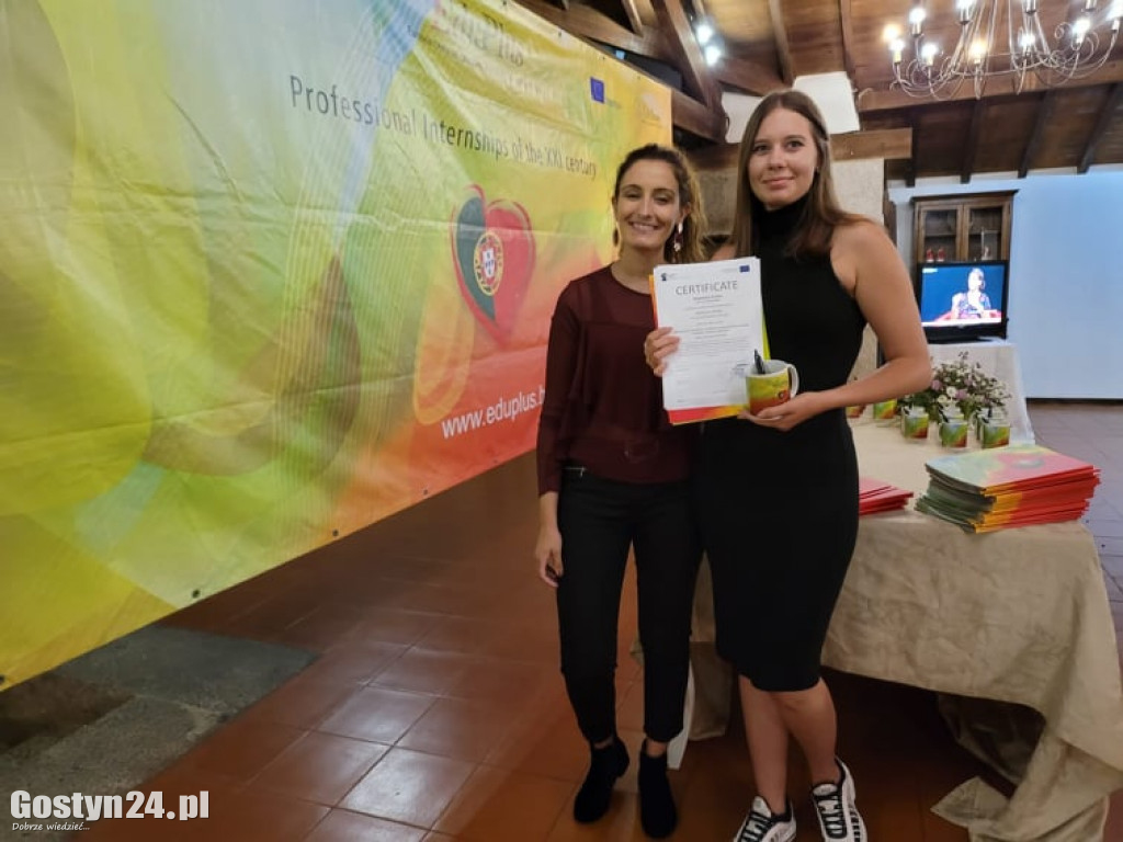 Ekonomiści z ZSZ w Gostyniu wrócili z Portugalii