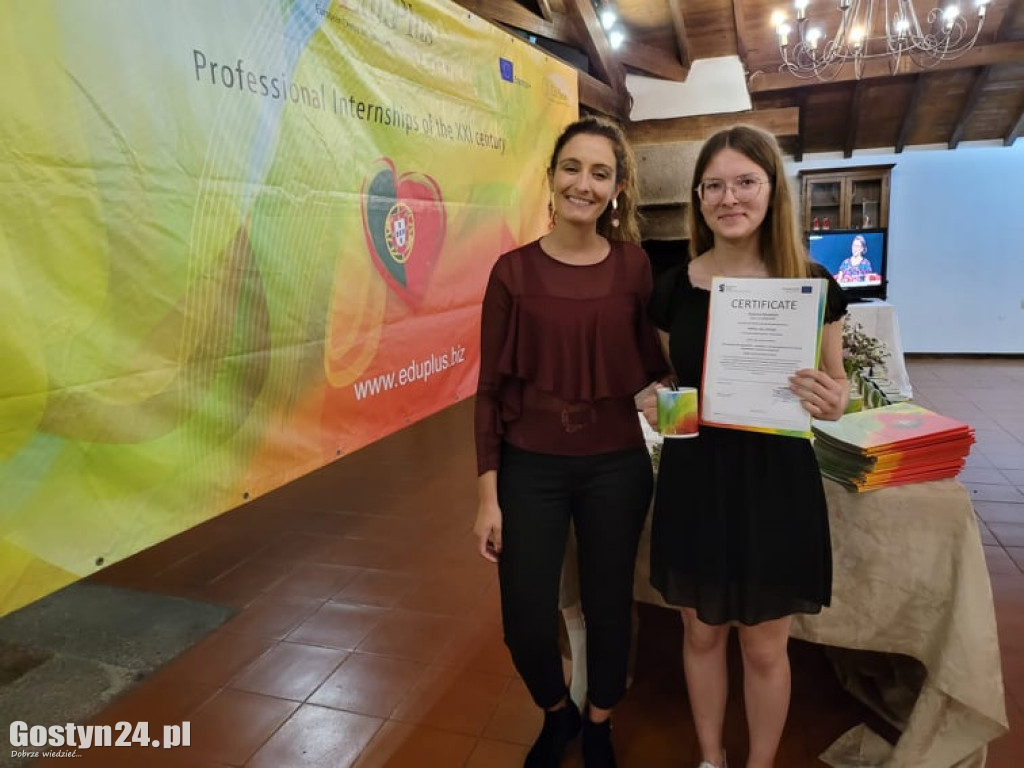 Ekonomiści z ZSZ w Gostyniu wrócili z Portugalii
