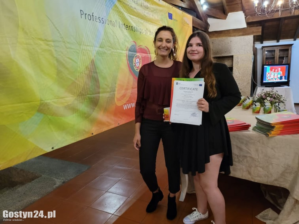 Ekonomiści z ZSZ w Gostyniu wrócili z Portugalii