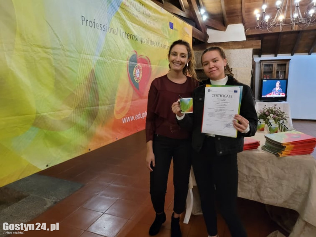 Ekonomiści z ZSZ w Gostyniu wrócili z Portugalii