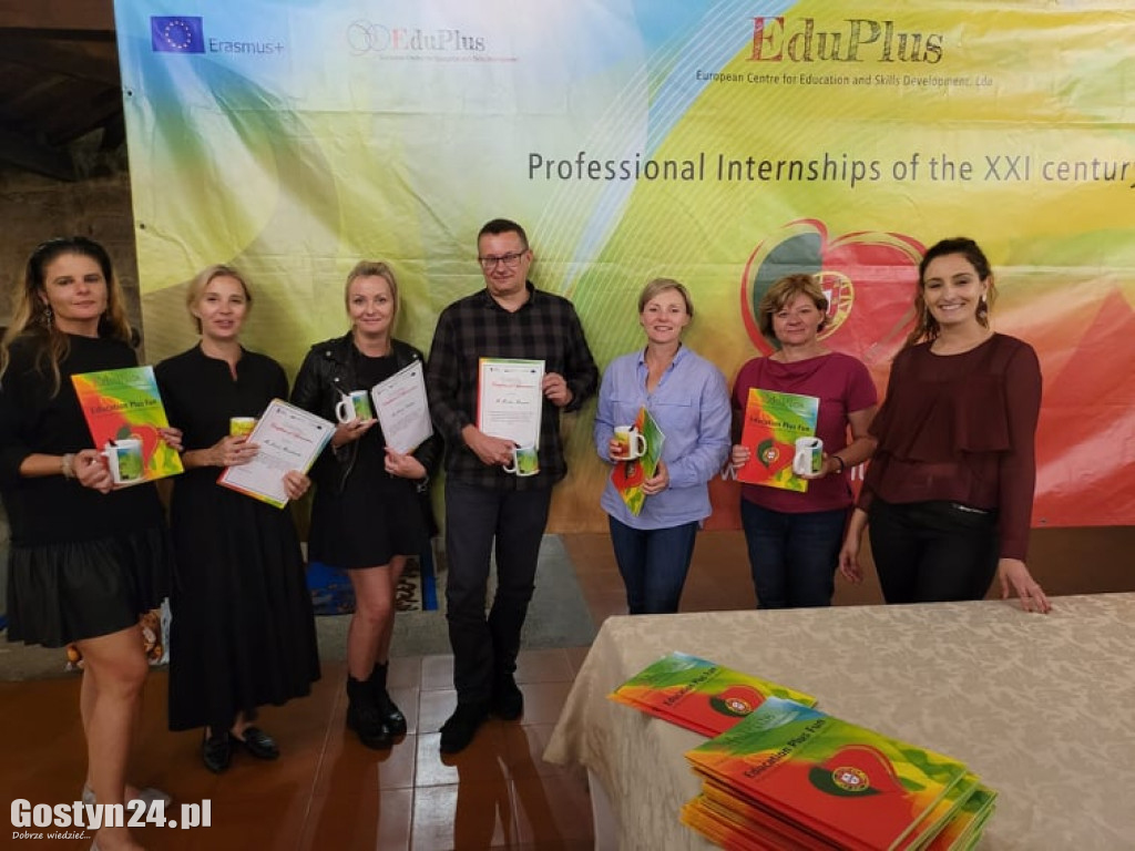 Ekonomiści z ZSZ w Gostyniu wrócili z Portugalii