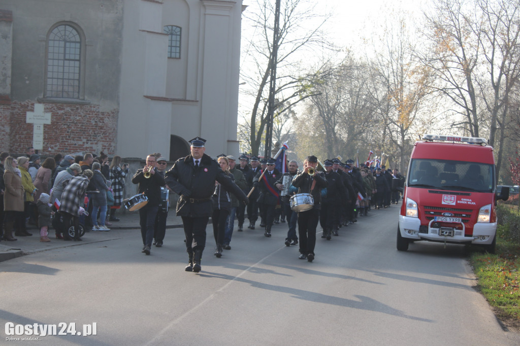Uroczystości z okazji Dnia Niepodległości w Borku Wlkp.