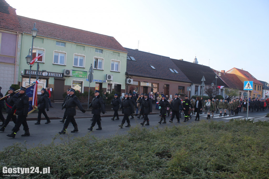 Uroczystości z okazji Dnia Niepodległości w Borku Wlkp.