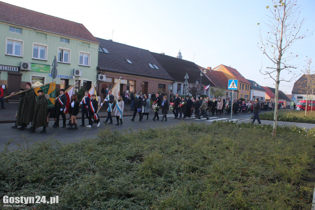 Uroczystości z okazji Dnia Niepodległości w Borku Wlkp.