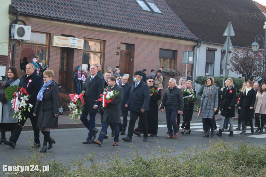 Uroczystości z okazji Dnia Niepodległości w Borku Wlkp.