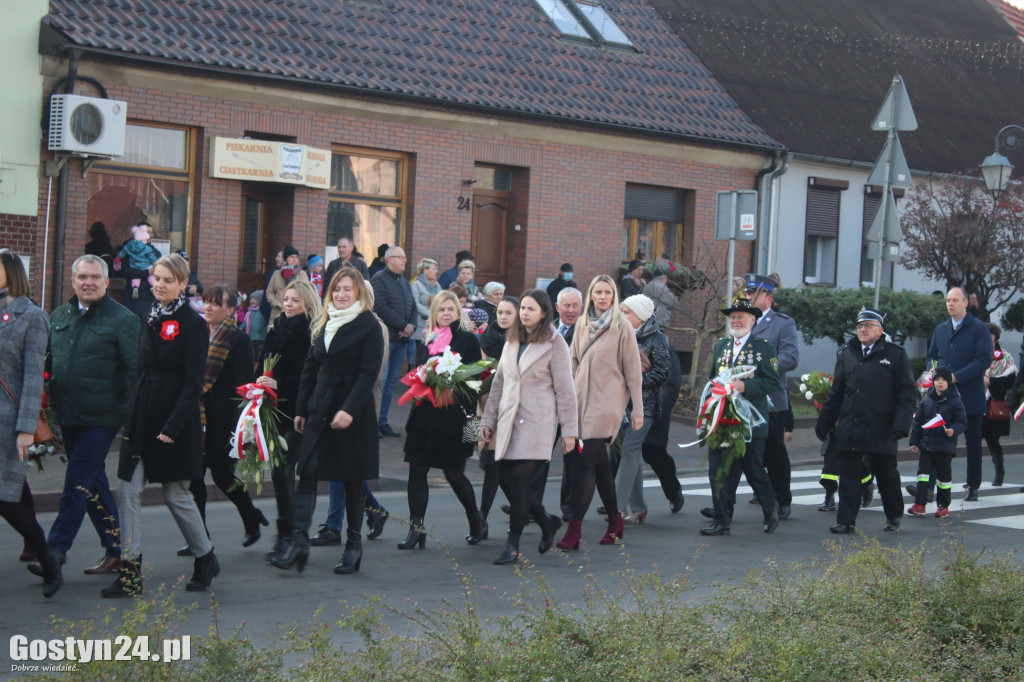 Uroczystości z okazji Dnia Niepodległości w Borku Wlkp.