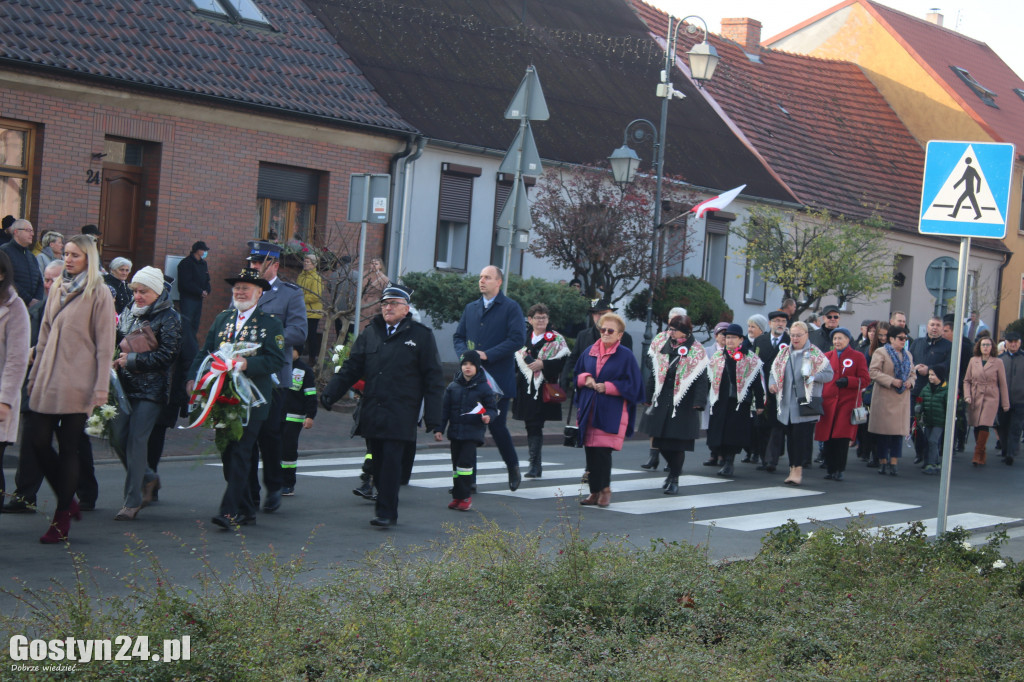 Uroczystości z okazji Dnia Niepodległości w Borku Wlkp.