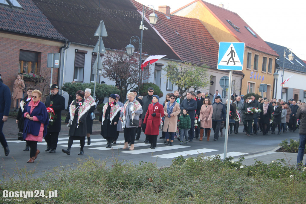 Uroczystości z okazji Dnia Niepodległości w Borku Wlkp.