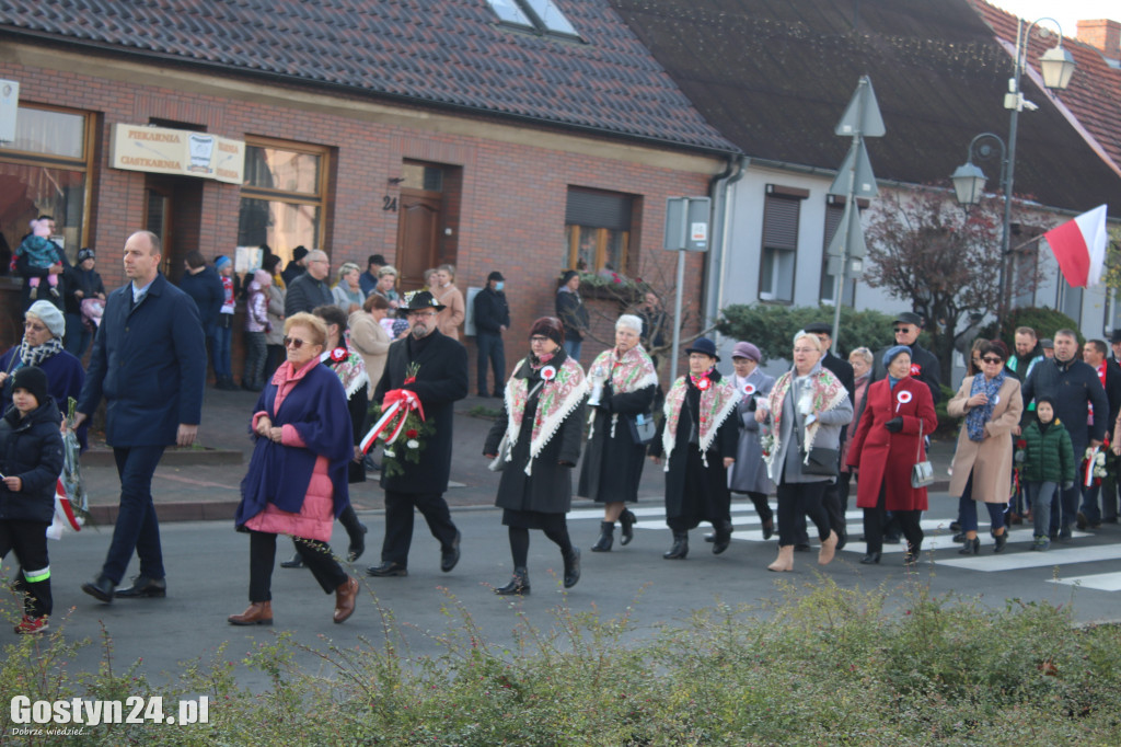 Uroczystości z okazji Dnia Niepodległości w Borku Wlkp.