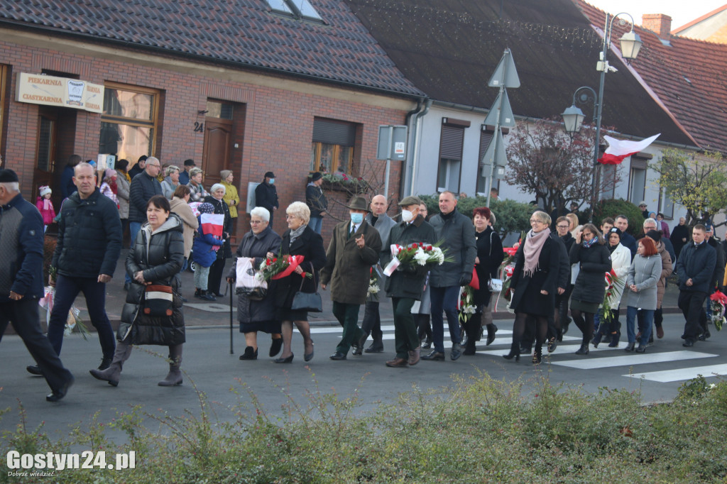 Uroczystości z okazji Dnia Niepodległości w Borku Wlkp.