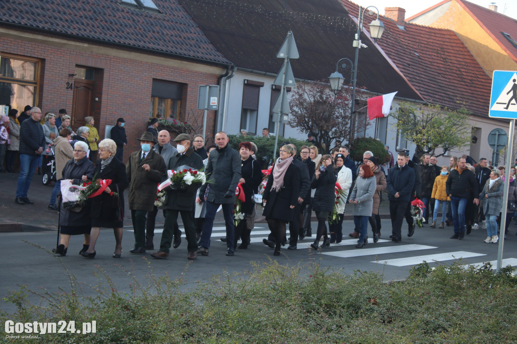Uroczystości z okazji Dnia Niepodległości w Borku Wlkp.