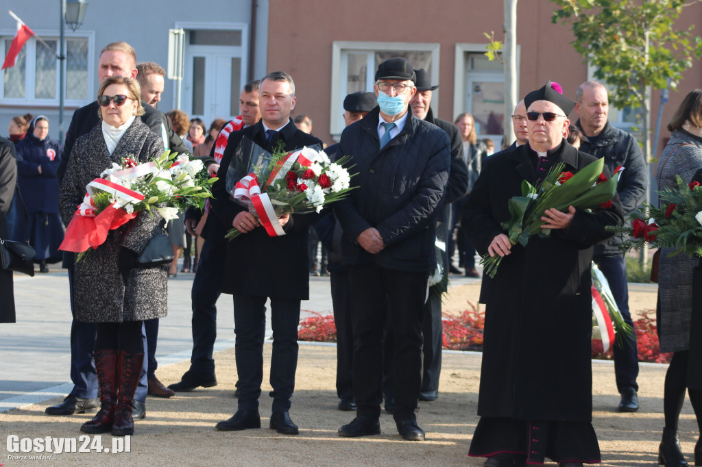 Uroczystości z okazji Dnia Niepodległości w Borku Wlkp.
