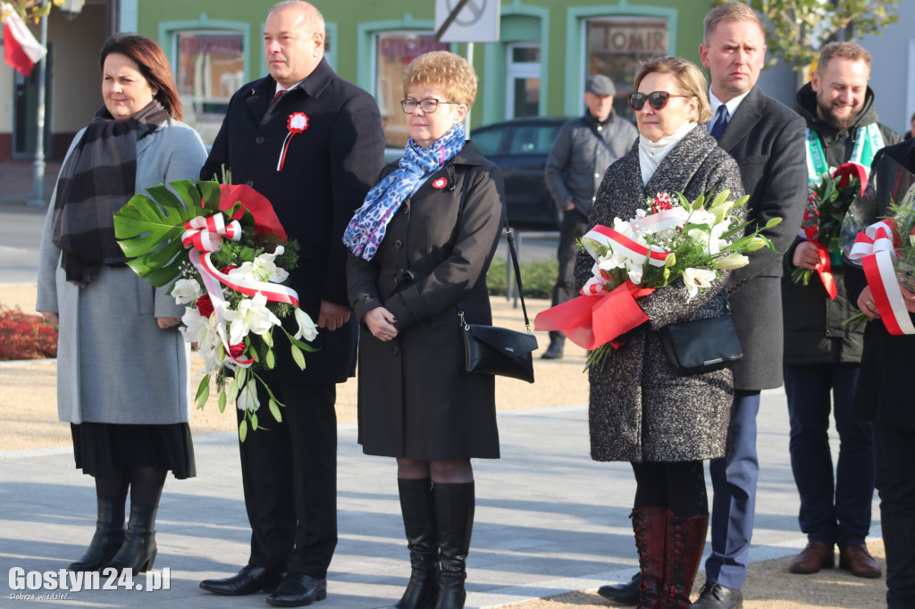 Uroczystości z okazji Dnia Niepodległości w Borku Wlkp.