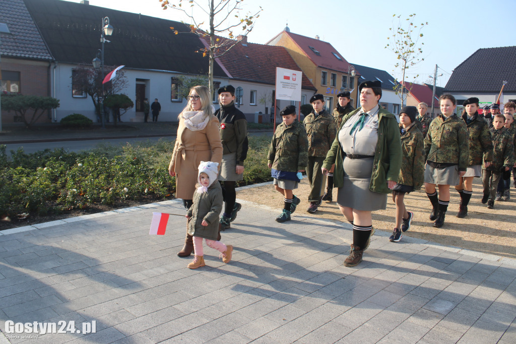 Uroczystości z okazji Dnia Niepodległości w Borku Wlkp.