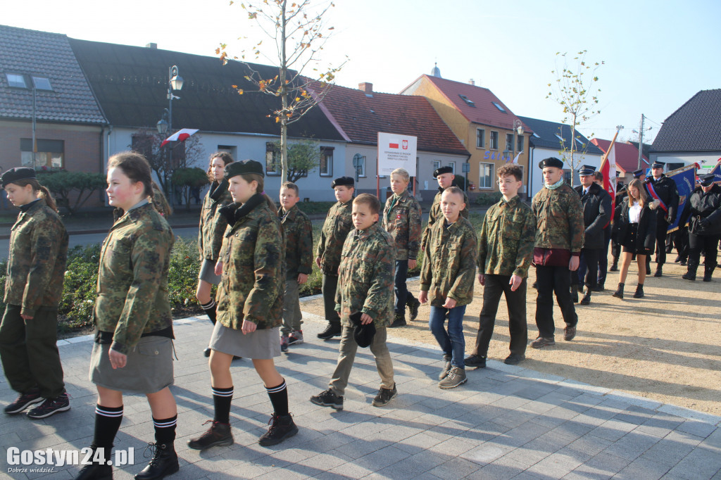 Uroczystości z okazji Dnia Niepodległości w Borku Wlkp.