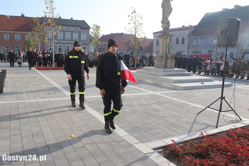 Uroczystości z okazji Dnia Niepodległości w Borku Wlkp.