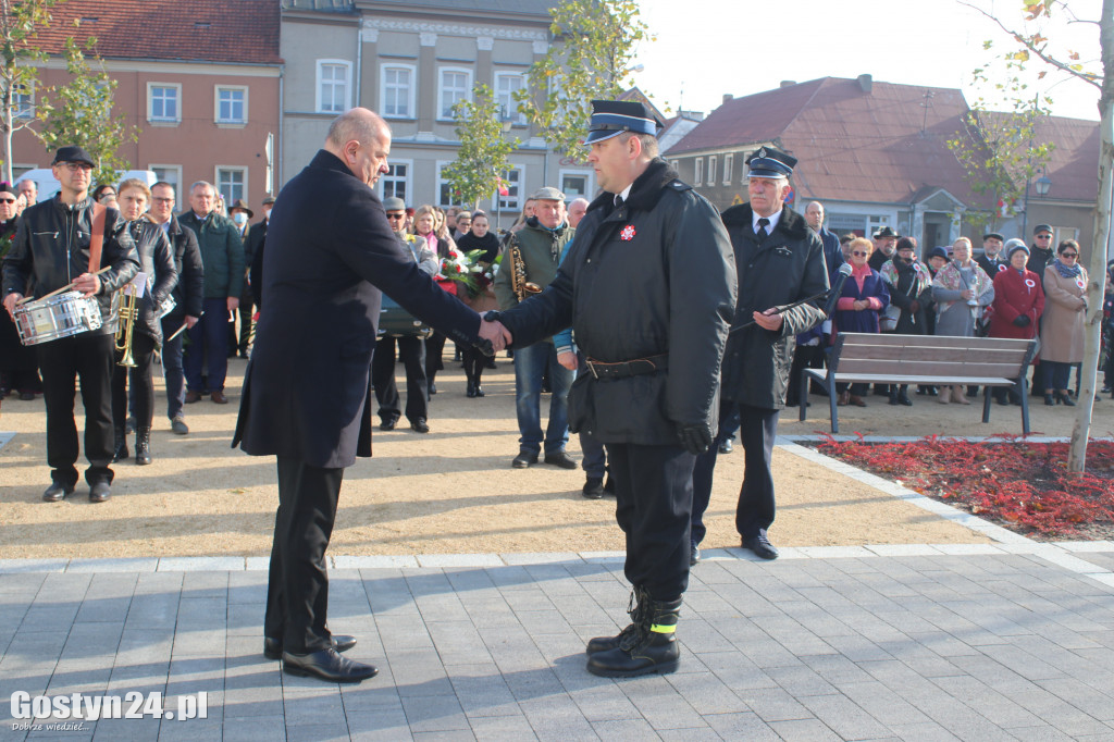 Uroczystości z okazji Dnia Niepodległości w Borku Wlkp.