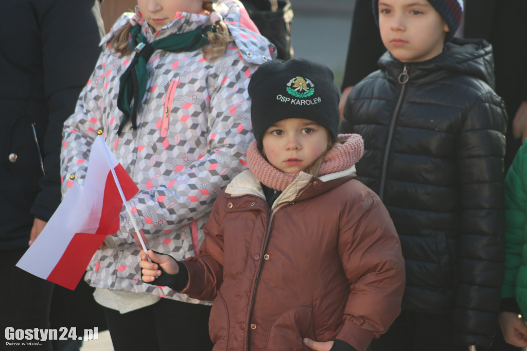 Uroczystości z okazji Dnia Niepodległości w Borku Wlkp.