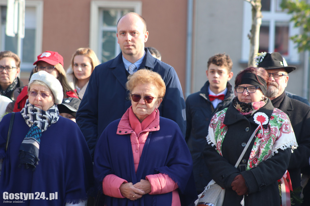 Uroczystości z okazji Dnia Niepodległości w Borku Wlkp.