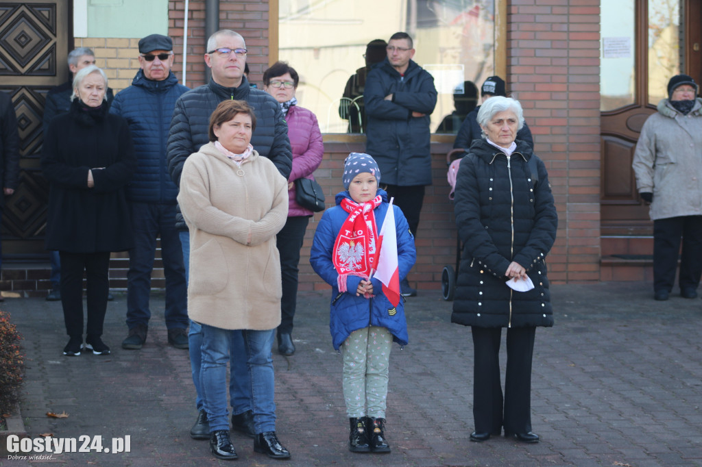 Uroczystości z okazji Dnia Niepodległości w Borku Wlkp.
