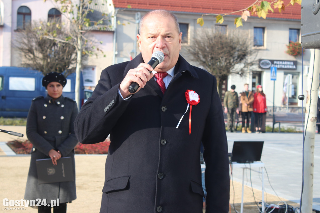 Uroczystości z okazji Dnia Niepodległości w Borku Wlkp.
