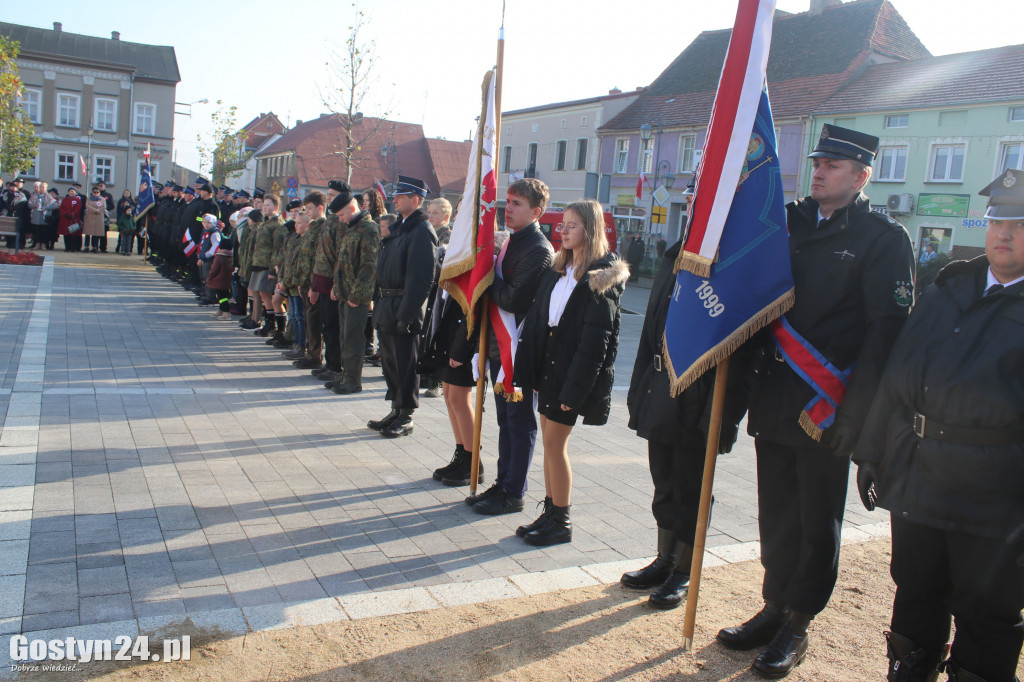Uroczystości z okazji Dnia Niepodległości w Borku Wlkp.