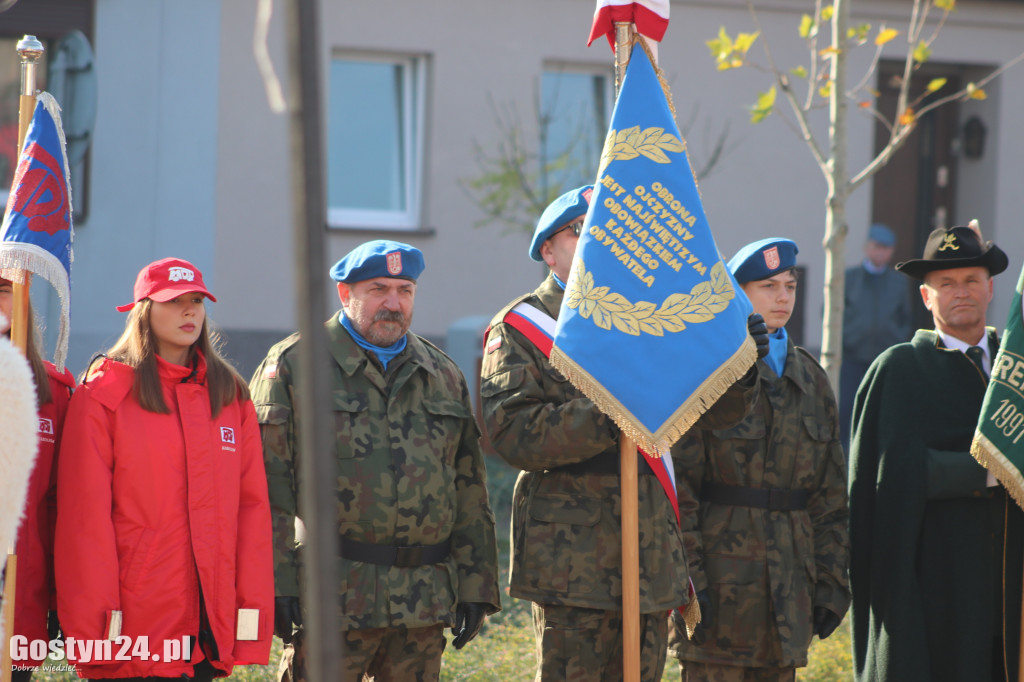 Uroczystości z okazji Dnia Niepodległości w Borku Wlkp.