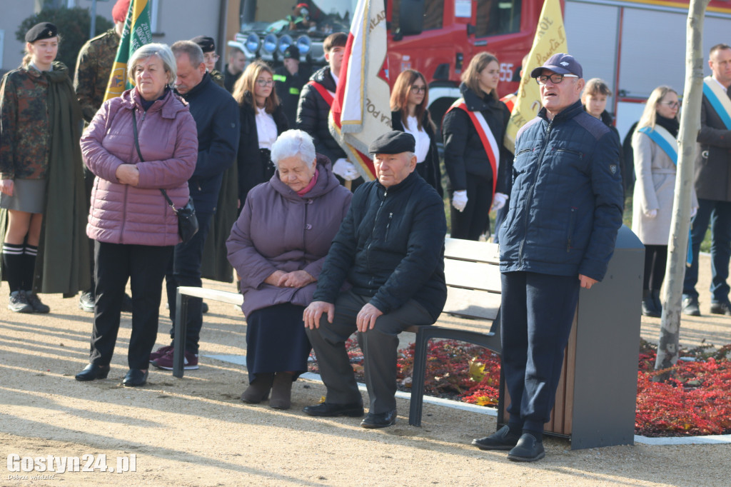 Uroczystości z okazji Dnia Niepodległości w Borku Wlkp.