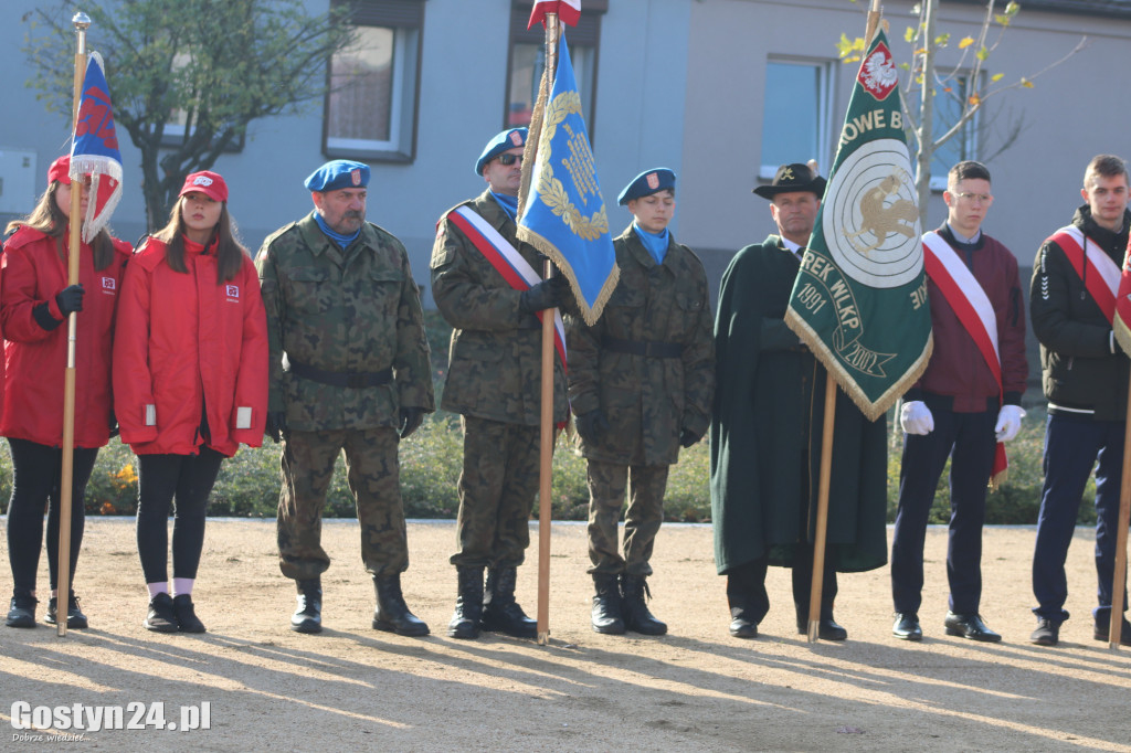 Uroczystości z okazji Dnia Niepodległości w Borku Wlkp.