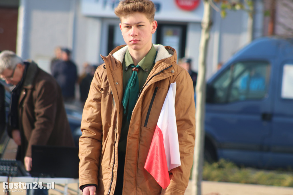 Uroczystości z okazji Dnia Niepodległości w Borku Wlkp.