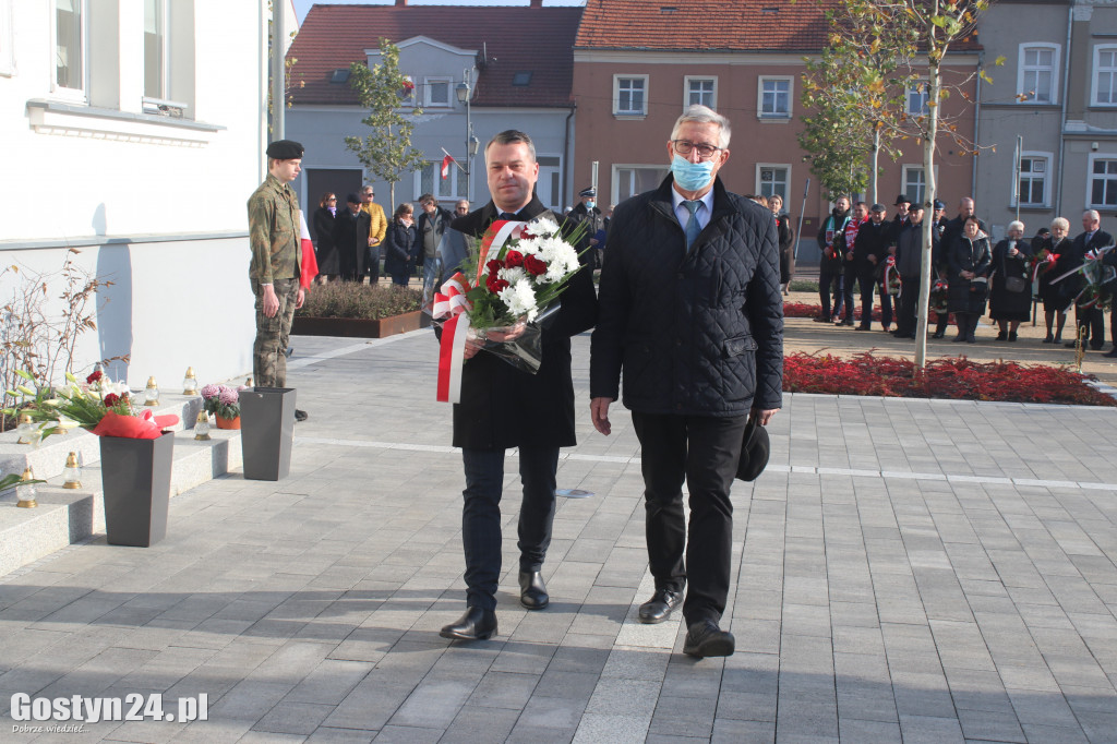 Uroczystości z okazji Dnia Niepodległości w Borku Wlkp.