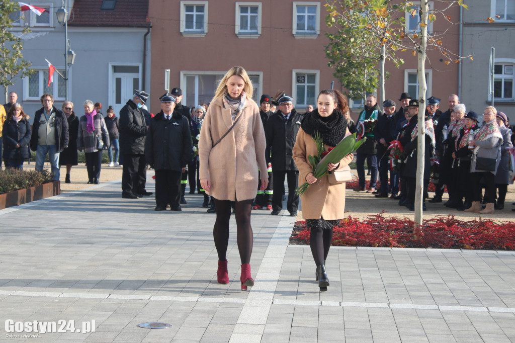 Uroczystości z okazji Dnia Niepodległości w Borku Wlkp.