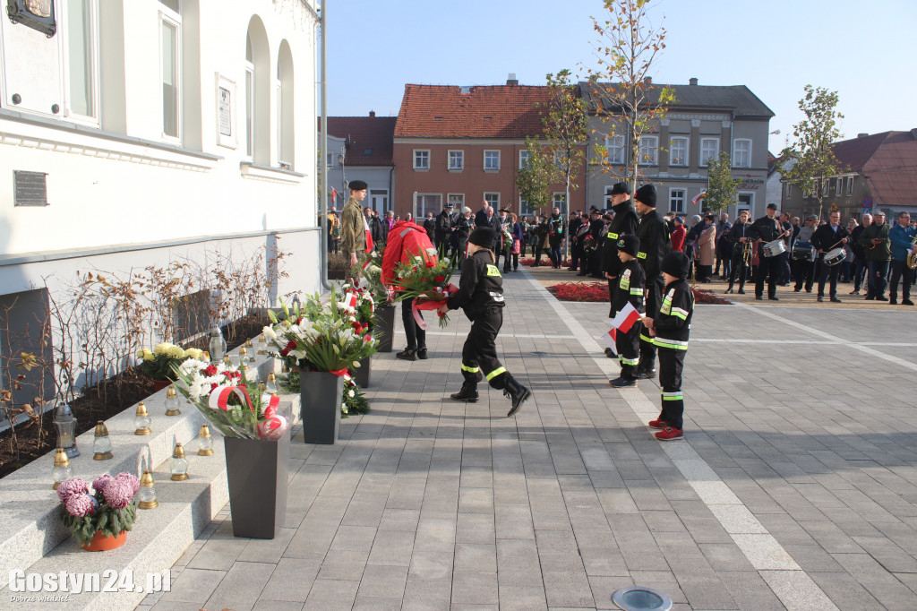 Uroczystości z okazji Dnia Niepodległości w Borku Wlkp.