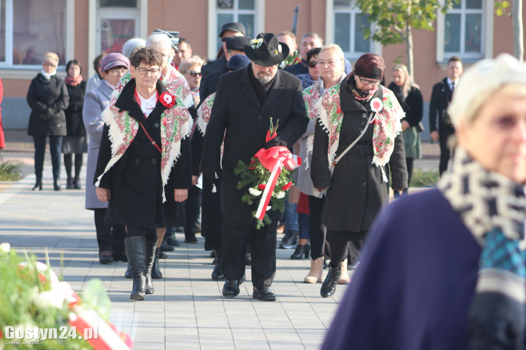 Uroczystości z okazji Dnia Niepodległości w Borku Wlkp.