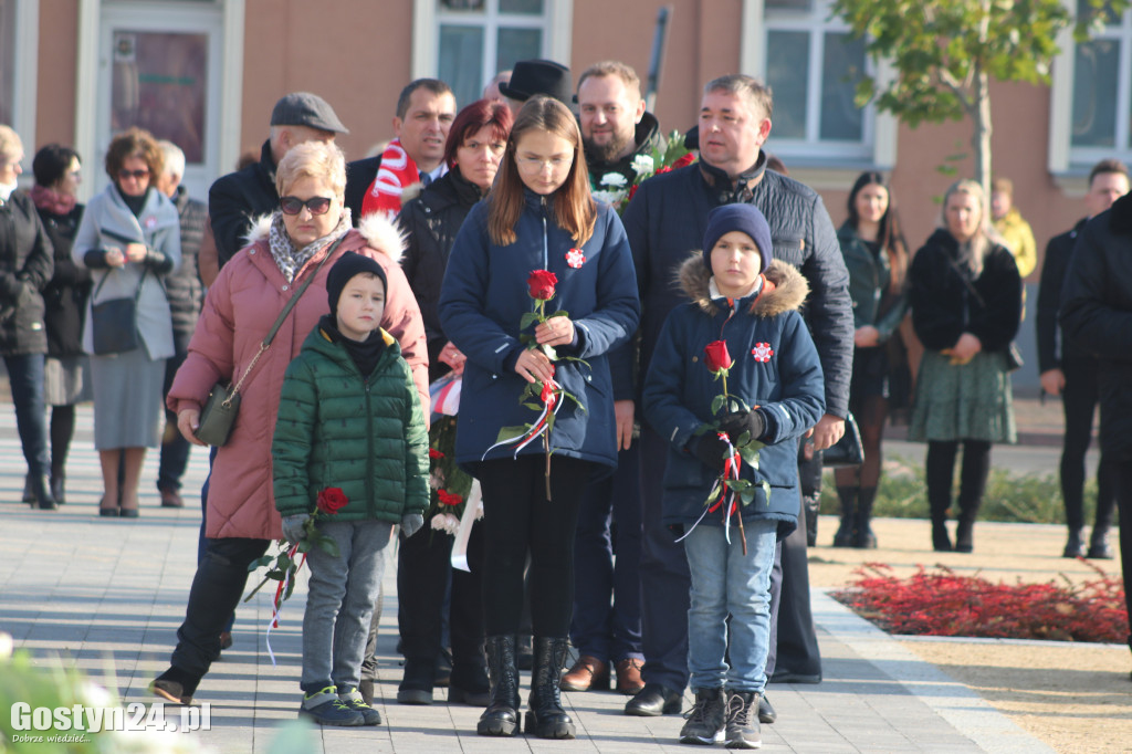Uroczystości z okazji Dnia Niepodległości w Borku Wlkp.