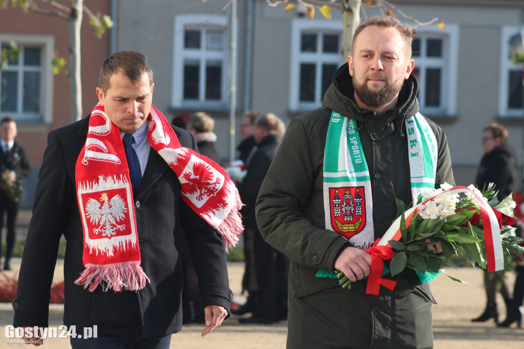 Uroczystości z okazji Dnia Niepodległości w Borku Wlkp.