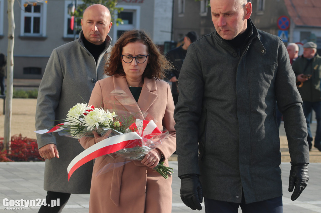 Uroczystości z okazji Dnia Niepodległości w Borku Wlkp.