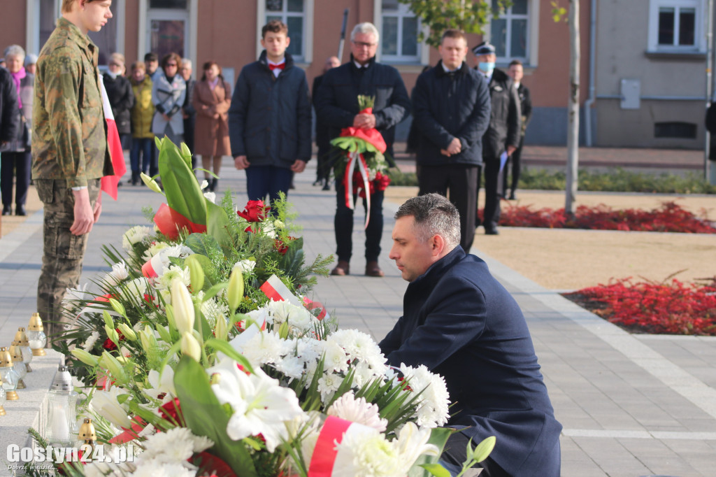 Uroczystości z okazji Dnia Niepodległości w Borku Wlkp.