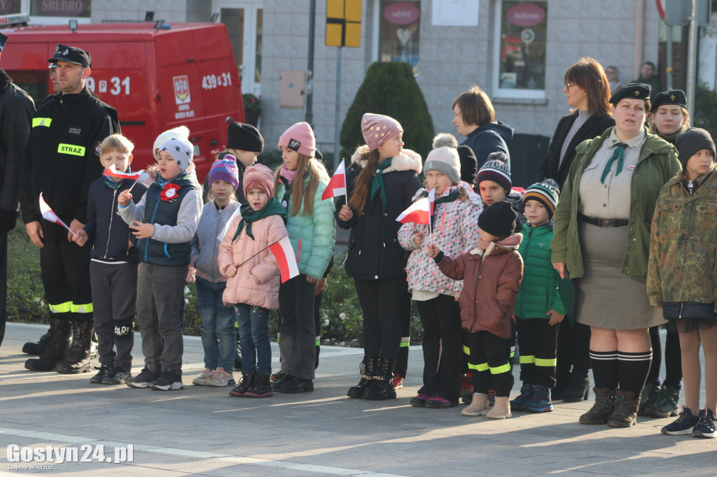 Uroczystości z okazji Dnia Niepodległości w Borku Wlkp.