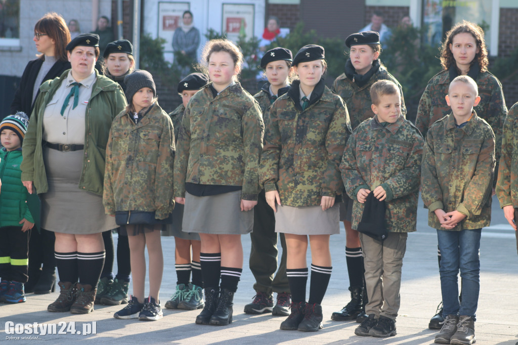 Uroczystości z okazji Dnia Niepodległości w Borku Wlkp.