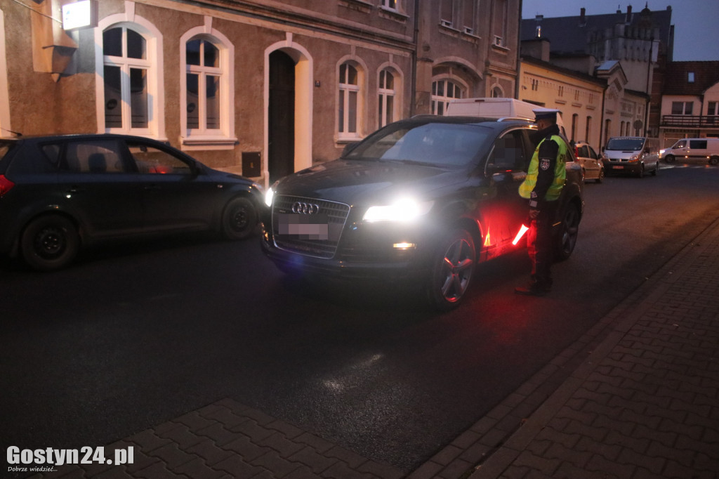Trzeźwy poranek na ulicach Gostynia