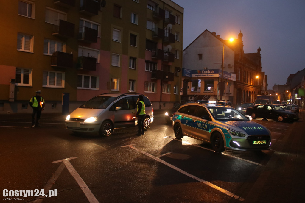 Trzeźwy poranek na ulicach Gostynia