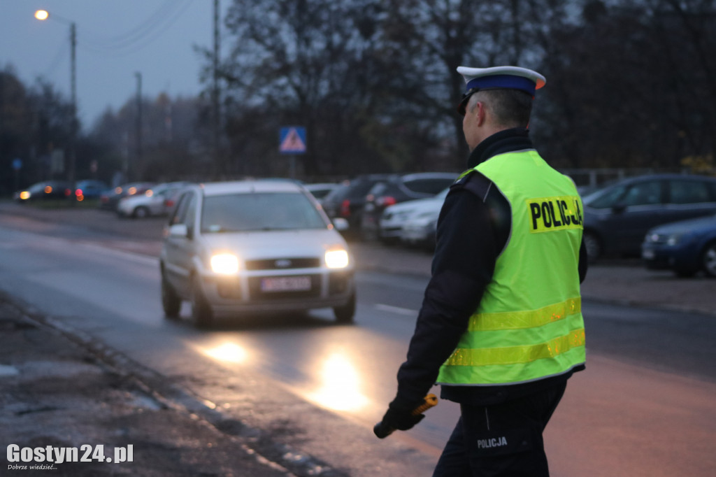 Trzeźwy poranek na ulicach Gostynia