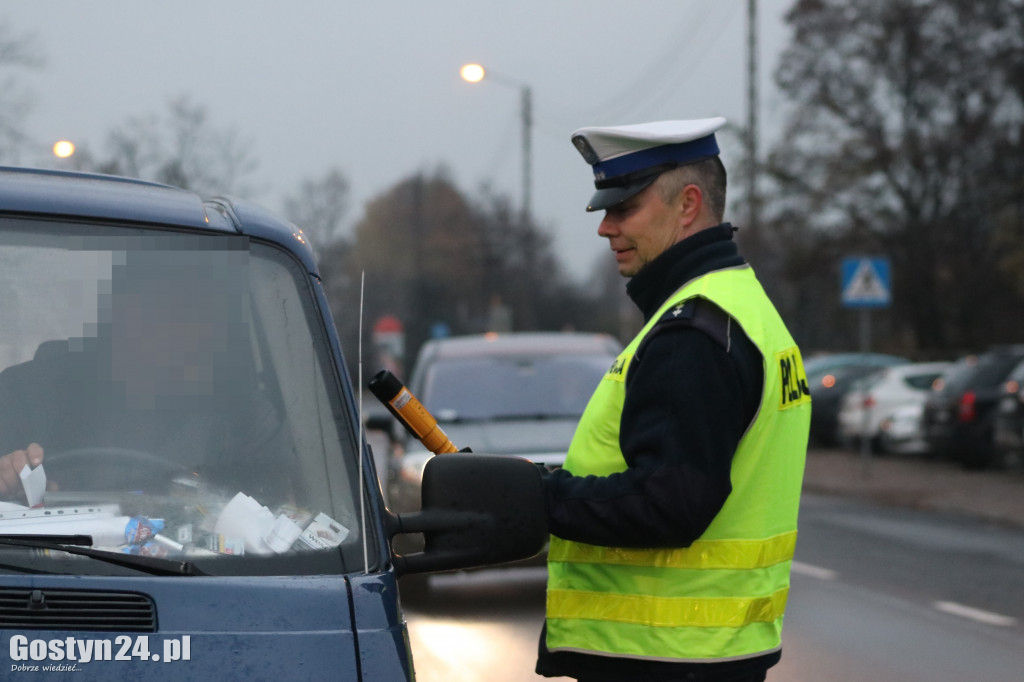 Trzeźwy poranek na ulicach Gostynia