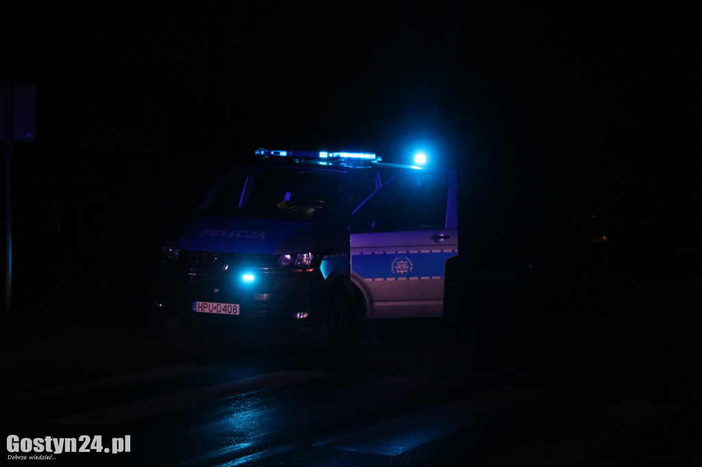 Auto wjechało w środku nocy w płot w Podrzeczu