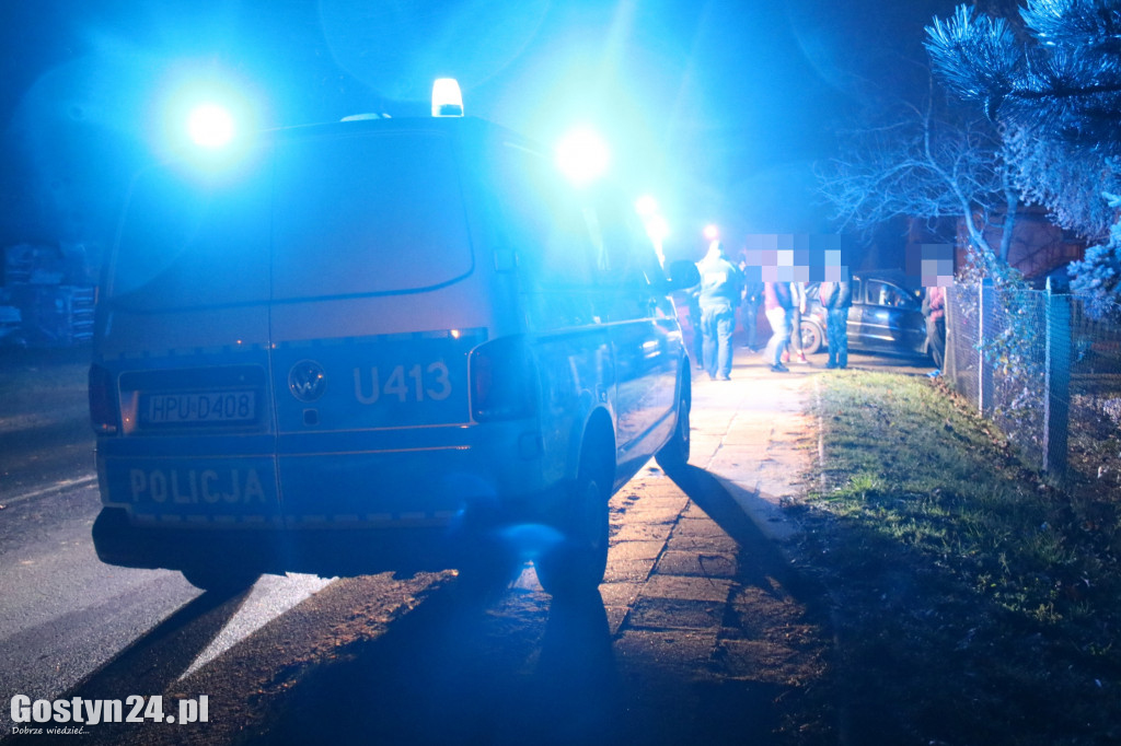 Auto wjechało w środku nocy w płot w Podrzeczu
