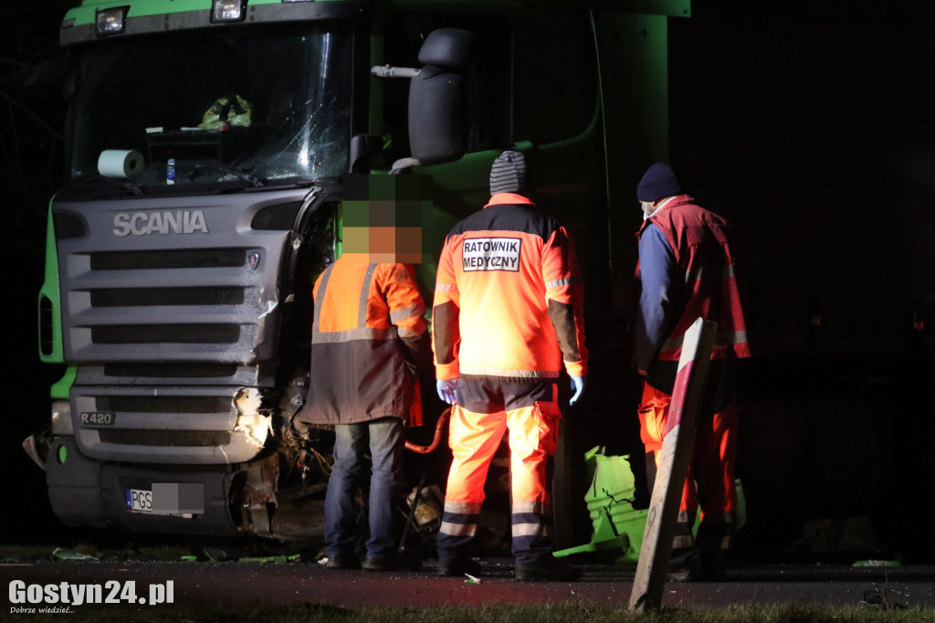 Śmiertelny wypadek na trasie Gostyń-Krobia