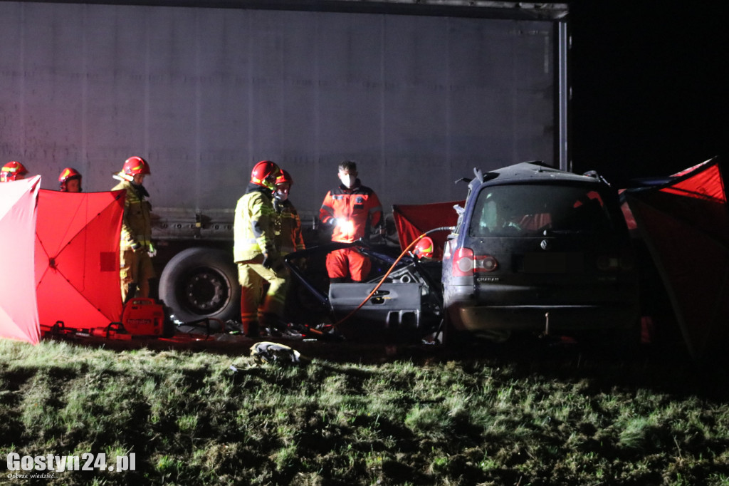 Śmiertelny wypadek na trasie Gostyń-Krobia